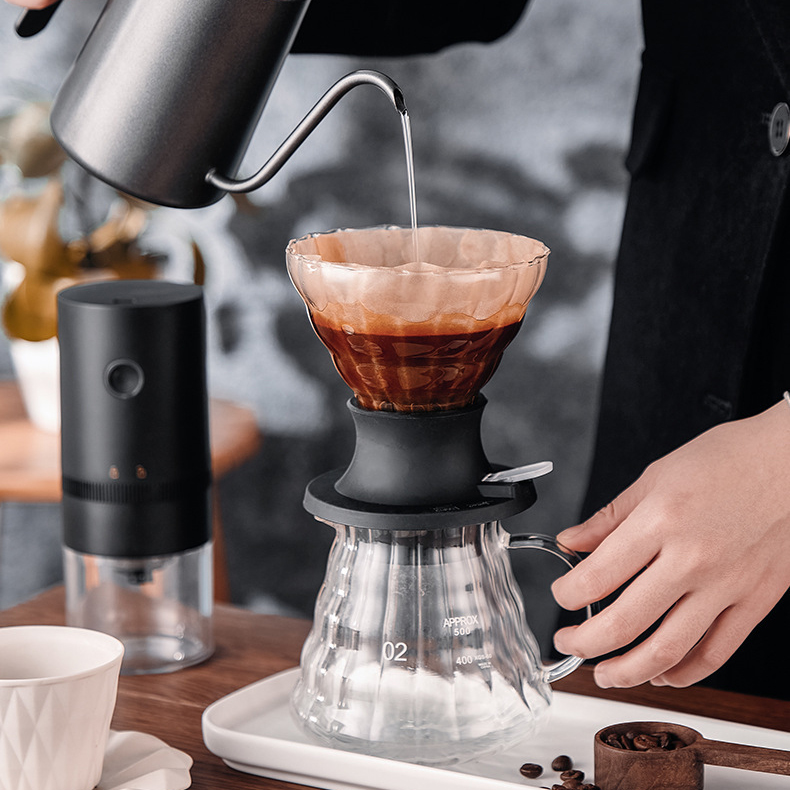 BeeCa Smart Immersion V60 Brewer - BPA-Free Borosilicate Glass