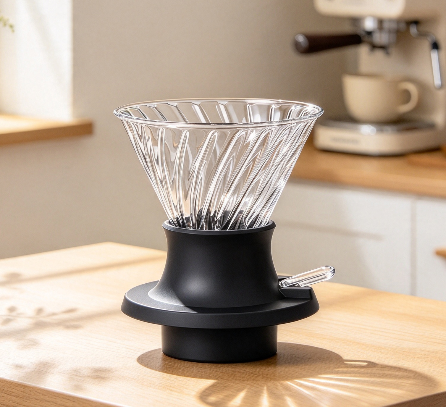 BeeCa Glass Clever Coffee Dripper Size 02, Immersion Brewer