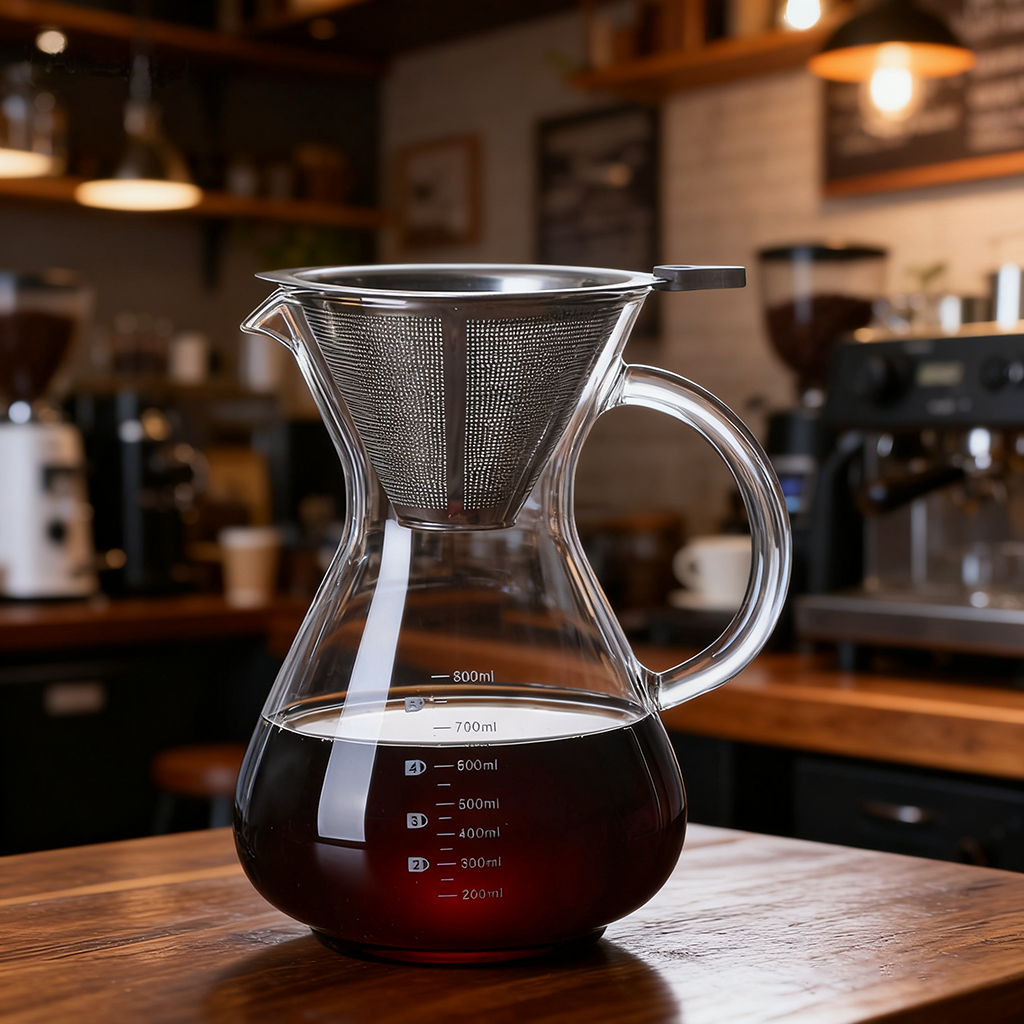 BeeCa V60 27oz 4-Cup Carafe | Chemex